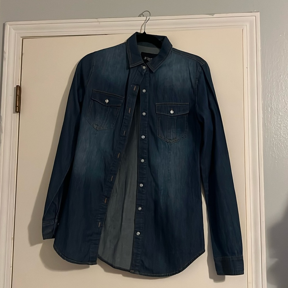 boutique denim cover up